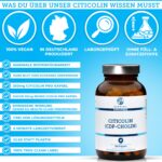 QIDOSHA CDP Cholin 250mg Kapseln – 180er Apothekerglas, vegan & deutsche Fertigung – Bild 2