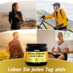 5kind Extra Starke Hanfcreme 500ml – Massagecreme mit Hanfssamenöl & Arnika – Bild 4