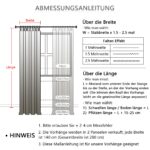 MYSKY HOME Leinen Gardinen 2er Set 245x140 cm – Halbtransparente Vorhänge mit Kräuselband – Bild 3