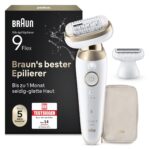Braun Silk-épil 9 Flex Epilierer mit 360°-Kopf – Bis zu 1 Monat glatte Haut für Damen