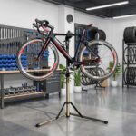 CXWXC Fahrrad-Montageständer Aluminium – 360° drehbar, höhenverstellbar für E-Bikes – Bild 2