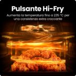 Chefman Heissluftfritteuse 3,75L mit Hi-Fry-Technologie – Kompakte Luftfritteuse mit Touch-Steuerung – Bild 6