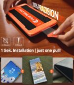 TORRAS Panzerglas für Samsung Galaxy S26 Ultra – 9H+ Härte mit Drop-Schutz, 2er Set – Bild 7