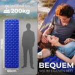 Alpenwert Isomatte Outdoor – Ultraleichte Aufblasbare Schlafmatte für Camping & Trekking – Bild 5