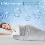 Nigecue Kühldecke 150 x 200 cm – Selbstkühlende Sommerdecke mit Arc-Chill Technologie – Bild 2