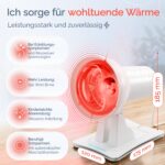 Vitaltherm RW150 Rotlichtlampe 150W – Infrarot Wärmetherapie mit Timer & Dimmer – Bild 4
