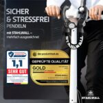 STAHLWALL E-Scooter Schloss mit 8mm Stahl & XU3 Zylinder – Handschellenschloss für E-Roller – Bild 6