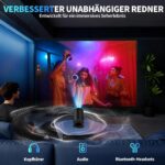 coolid Mini Beamer 4K – Tragbarer Projektor mit WiFi 6, Bluetooth 5.4 & 1400 Lumen – Bild 8