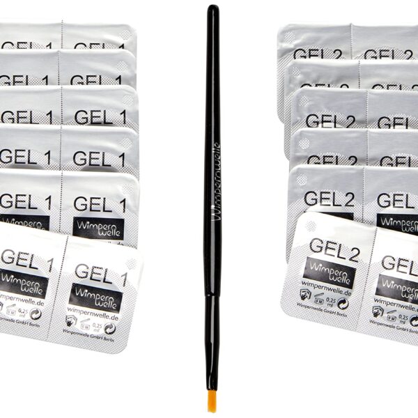 Wimpernwelle Pack 24 Einzeldosen – Professionelles Wimpernlifting für 6–8 Wochen
