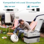 EUHOMY 40L Kompressor Kühlbox 12V/240V – Tragbarer Kühlschrank mit App-Steuerung für Auto & Camping – Bild 5