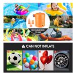 SUPPOU Elektrische Luftpumpe 5200mAh – Schnell-Inflator mit 3 Düsen für Pool & Luftmatratze – Bild 7