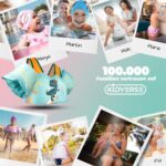 KIDVERSE Schwimmweste Kinder 3-6 Jahre – Geprüfte Schwimmlernhilfe mit integrierten Schwimmflügeln – Bild 4