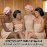 Seidenhaube aus 100% Maulbeerseide – Premium Schlafhaube für geschädigtes Haar – Bild 8