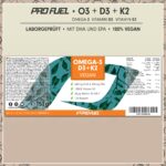 ProFuel Omega-3 vegan mit D3 & K2 (120 Kapseln) – Algenöl Essentials für Herz & Gehirn – Bild 6