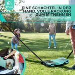 ENOVI EasyGo Badminton Set – Komplettes Federball-Doppelset mit Netz & Tasche – Bild 6