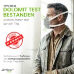 AirGearPro FFP3 Atemschutzmaske mit Ventil – CE 2797 zertifiziert für Feinstaub & Aerosole – Bild 5