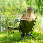 ALPINEZ Campingtisch 60x40 cm höhenverstellbar – Klappbarer Outdoor Tisch mit Tragegriff – Bild 8