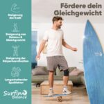 Surfin Balance Board Set mit App – Holz Wobble Board für Kinder & Erwachsene – Bild 5