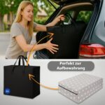Totsy Baby Klappmatratze 60x120 cm – Faltbare Reisebettmatratze mit Transporttasche – Bild 5