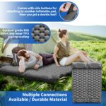 HiiPeak Isomatte Ultraleicht 198x70 cm – Aufblasbare Camping-Matratze mit Kopfkissen & Fussspumpe – Bild 4