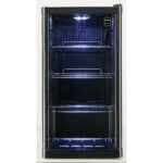 METRO Professional Getränkekühlschrank GPC1088, 88 L – Glastür-Kühlschrank für Gastronomie – Bild 10