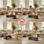 KM Fit Fitness Stepper – 3-fach höhenverstellbar, bis 200 kg belastbar – Bild 3