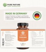 Pure Nature Kurkuma Kapseln 12.000 mg mit Piperin & Vitamin C – 90 Stück – Bild 7