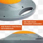 DH FitLife Balance Board Ø 42cm mit Griffen – Gleichgewichtstrainer bis 200kg – Bild 4