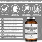 QIDOSHA® Magnesium Komplex 300 Kapseln – 9 Formen, 300 mg hochdosiert für Energie & Muskeln – Bild 3