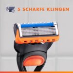 Gillette Fusion 5 Nassrasierer Herren – Präzisions-Rasiersystem mit 5 Klingen – Bild 3