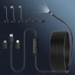 Ennovor 1920 HD Endoskopkamera – 5m Inspektionskamera mit 8 LED für Android & iOS – Bild 9