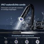 Yamokizy 10m Endoskopkamera mit 1080P HD & 4.3-Zoll-Display – Inspektionskamera IP67 – Bild 4