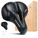 YOUNGDO Fahrradsattel mit Gel & Memory-Schaum – Ergonomischer Komfortsitz für Damen & Herren