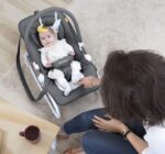 Badabulle Easy Moonlight Babywippe – 5-fach verstellbar mit Kopfstütze & Spielbogen – Bild 2