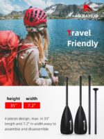 Abahub 2in1 SUP Kajak Paddel 173–226 cm – Aluminium Verstellbar für Stand-Up Paddleboard – Bild 6