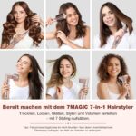 7MAGIC 7-in-1 Airstyler mit Coanda-Technologie – Professioneller Multistyler für Föhnen, Locken & Glätten – Bild 2