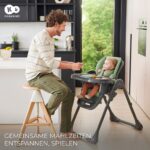 Kinderkraft TUMMIE 2-in-1 Hochstuhl – Kombihochstuhl & Liegesitz ab Geburt – Bild 11