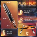 Binego® 4er Set LED Blinker Motorrad mit Lauflicht – E-Geprüft & StVZO konform – Bild 3