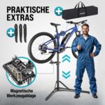 Monzana® Fahrrad-Montageständer Profi 50 kg – Höhenverstellbar für E-Bikes & Mountainbikes – Bild 5