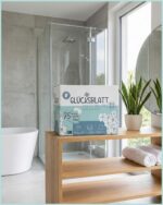 Glücksblatt Toilettenpapier 75er Box, 3-lagig – Premium Klopapier aus Deutschland – Bild 2
