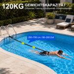 Roaxkois Schwimmgurt mit verstellbarem Bungee-Seil – Schwimmtraining für Pool & Anfänger – Bild 3
