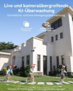 Baseus Security X1 Pro Dual 3K Überwachungskamera – KI-Tracking mit Solarpanel & Farbnachtsicht – Bild 2