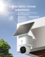 eufy Security eufyCam Solo E42 2er-Pack mit HomeBase S380 – 4K Überwachungskamera mit Solarpanel – Bild 5