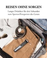 kensen 2in1 Intimrasierer Herren – Wasserdicht Bodygroom für Körperhaarentfernung – Bild 8