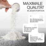 ORGAINIC Bio Vanille Whey Protein 1000g – Muskelaufbau mit natürlichem Molkenprotein aus Deutschland – Bild 3
