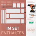 NATURE SUPPLIES Montessori Bücherregal 3er-Set – Wandregal Kinderzimmer aus Holz – Bild 5