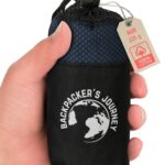 Backpacker's Journey Hüttenschlafsack Ultraleicht 225g – Baumwoll-Inlay für Reisen