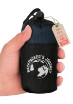 Backpacker's Journey Hüttenschlafsack Ultraleicht 225g – Baumwoll-Inlay für Reisen