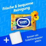 Tempo Feuchte Toilettentücher – 8er Pack mit 672 Tüchern für sanfte Reinigung – Bild 9