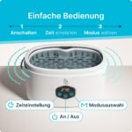 KLARBERG® Ultraschallreiniger 600ml – Tiefenreinigung für Brillen, Schmuck & Zahnersatz – Bild 5